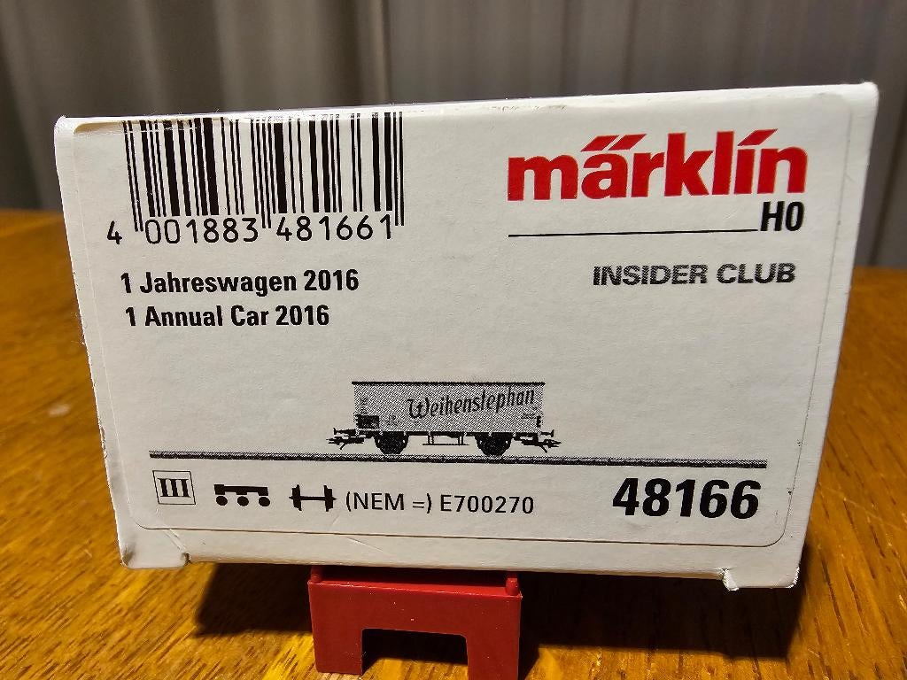Objet de collection : 10 Year Cars | Marklin Insider Club, Enlèvement ou Envoi, Wagon, Comme neuf, Courant continu ou Courant alternatif