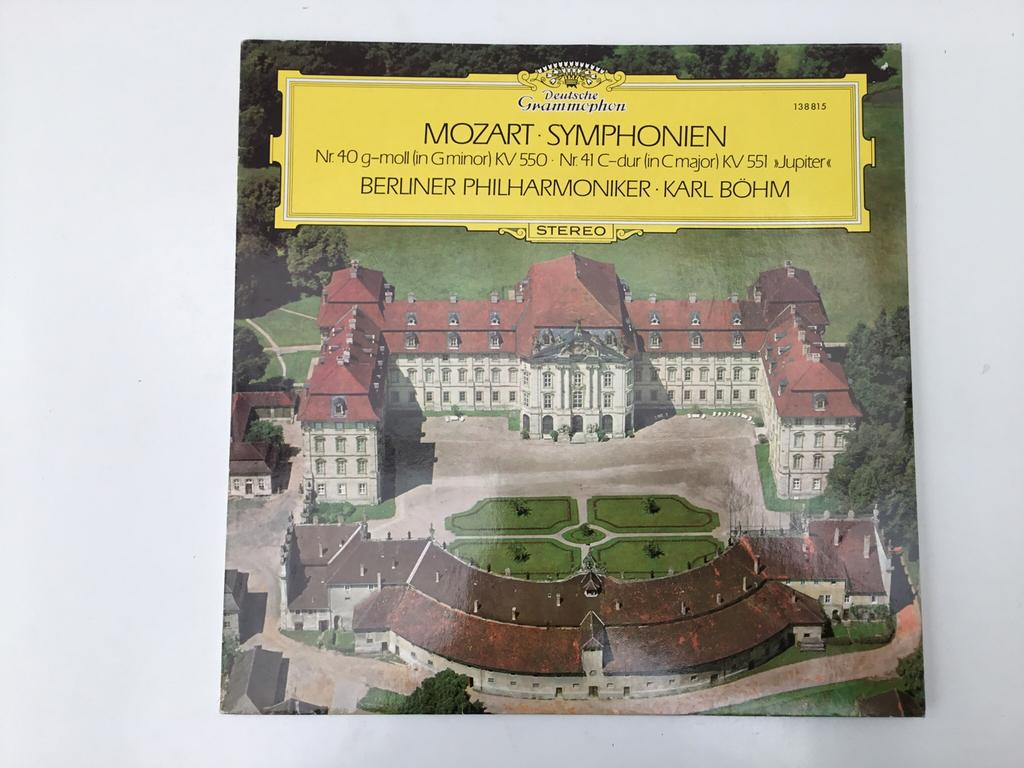 Vinyl lp Deutsche Grammophon Mozart nr 40 en nr 41, Cd's en Dvd's, Ophalen of Verzenden, Zo goed als nieuw