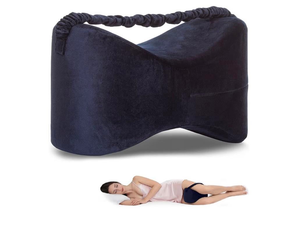 Coussin à mémoire de forme pour genoux, Maison & Meubles, Accessoires pour la Maison | Coussins, Comme neuf, Bleu, Enlèvement