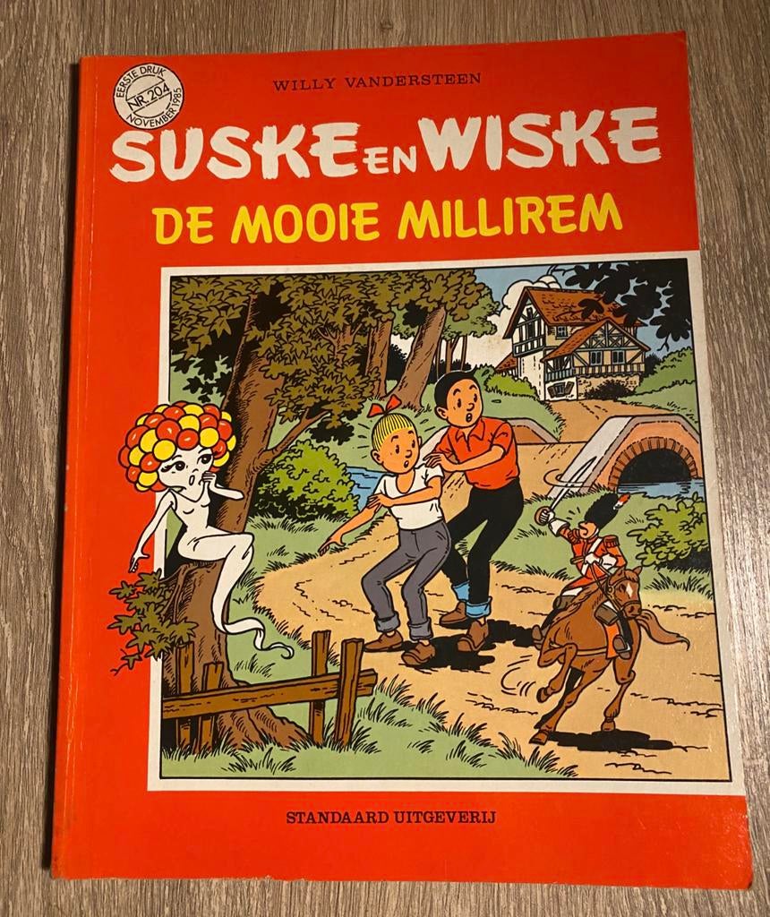 🔥 Suske & Wiske - De mooie millirem - 1ste druk - 1985, Livres, BD, Comme neuf, Enlèvement ou Envoi