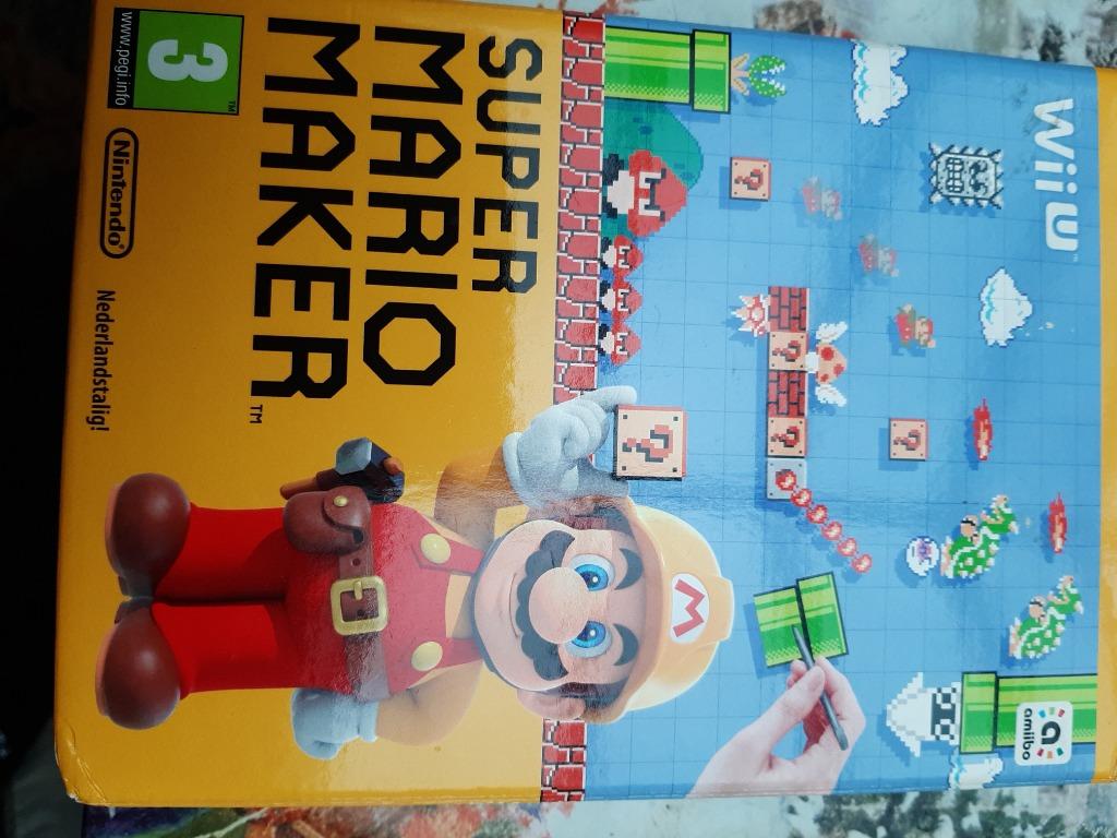 Super mario maker wii u, Enlèvement ou Envoi, Comme neuf, Autres genres