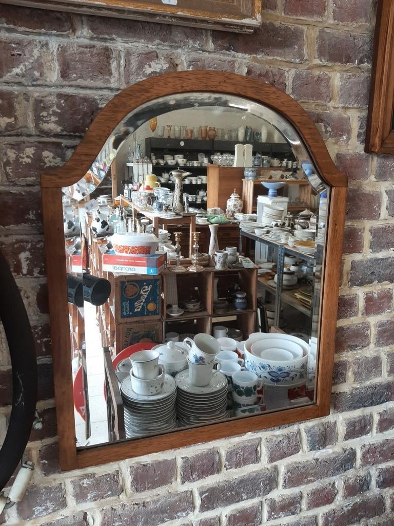 Ancien miroir biseauté, Antiquités & Art, Enlèvement