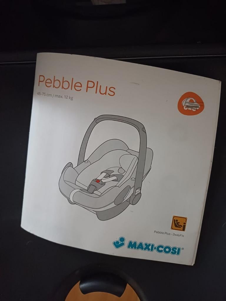 Maxi cosi Pebble plus + base isofix 2wayfix -12kg, Kinderen en Baby's, Ophalen, Isofix