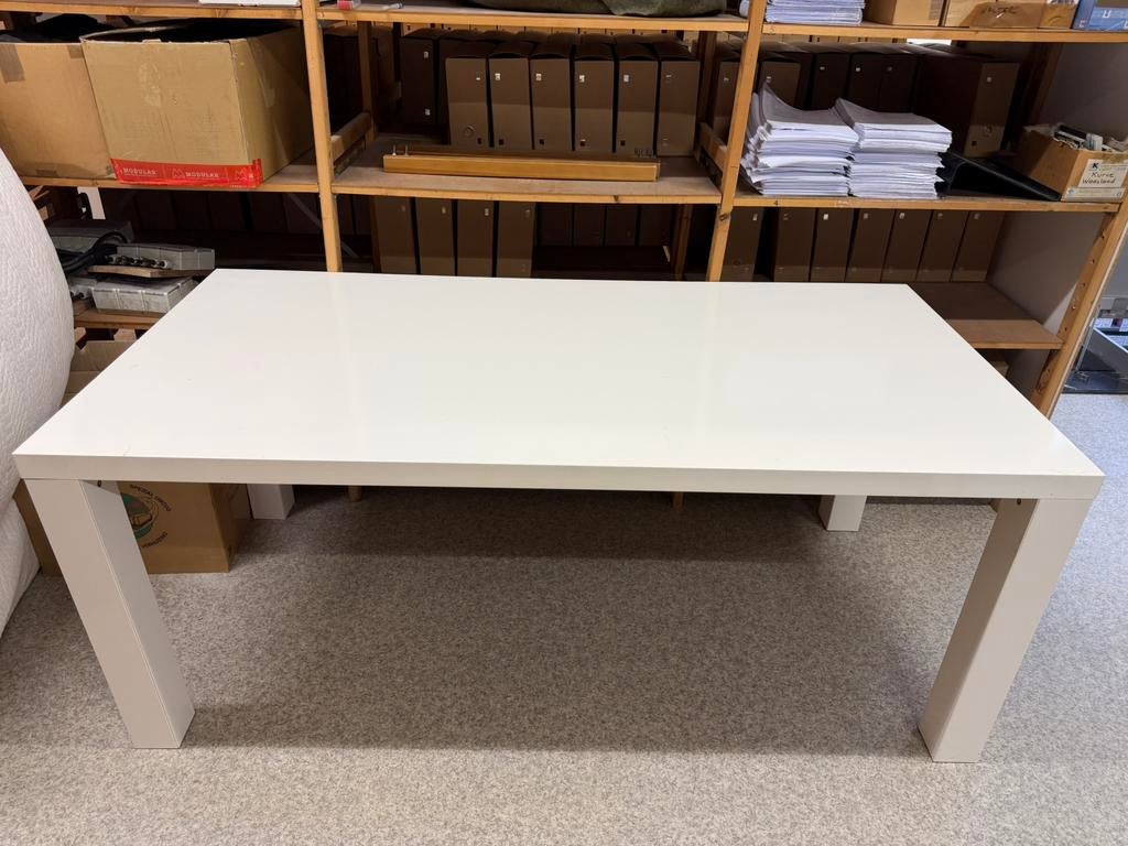 Tafel IKEA wit, 150 à 200 cm, Cinq personnes ou plus, Enlèvement, Utilisé