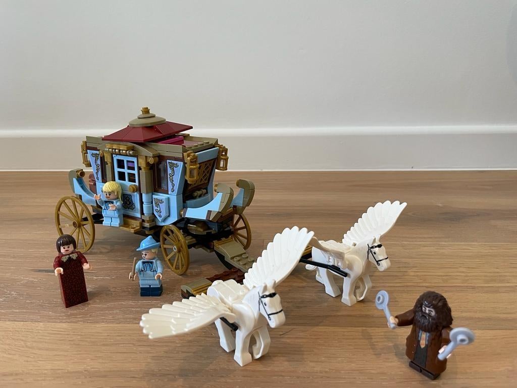 (niet echte) Lego Harry Potter 75958 Koets van Beauxbatons, Ophalen of Verzenden, Gebruikt, Complete set, Lego