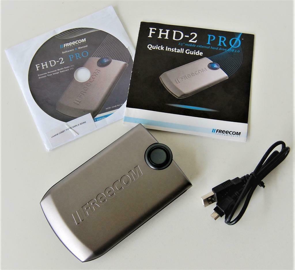 Disque dur de poche FREECOM FHD 2 Pro 20Go, Gebruikt, Server, Ophalen of Verzenden, Extern