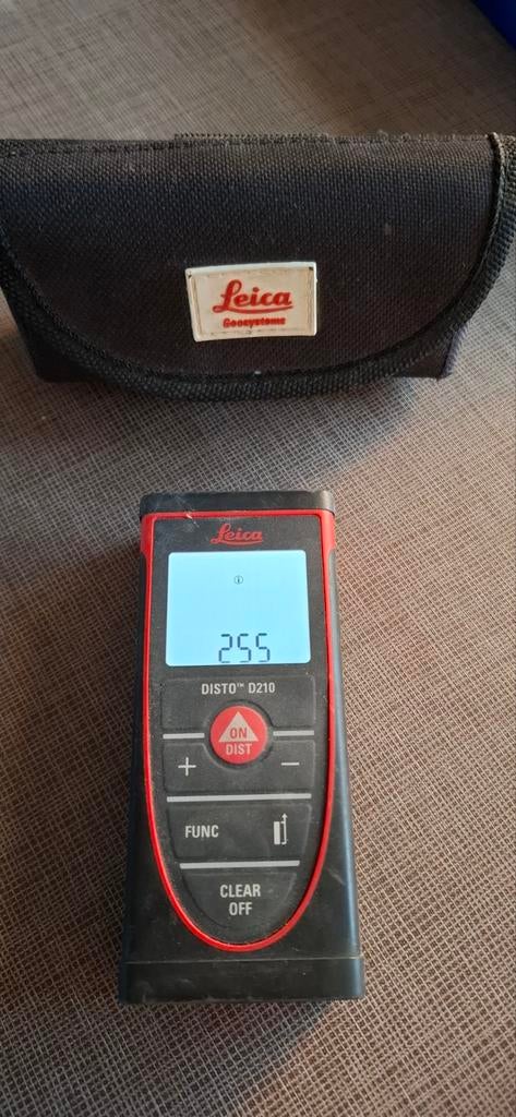 Leica Disto D210 Laserafstandsmeter 80m in Tas, Ophalen