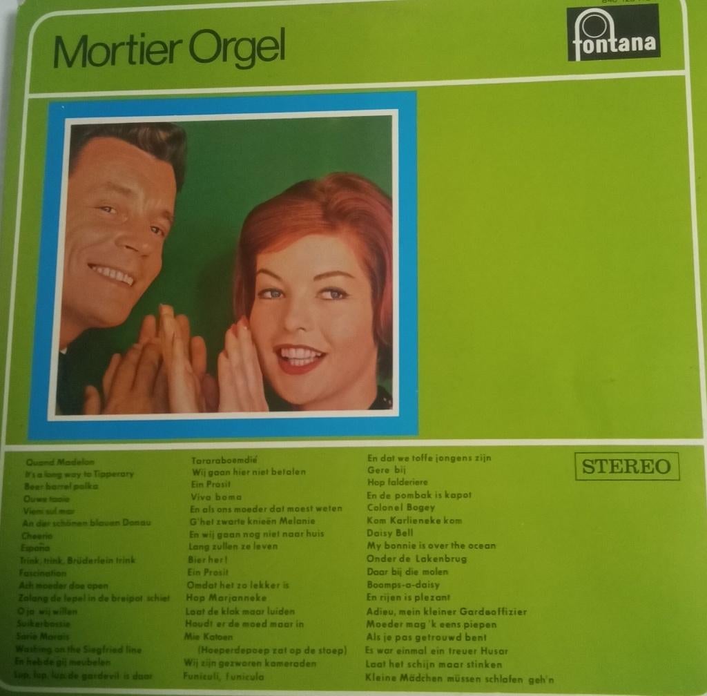 Orgel - Mortier Orgel   - LP -, Ophalen of Verzenden