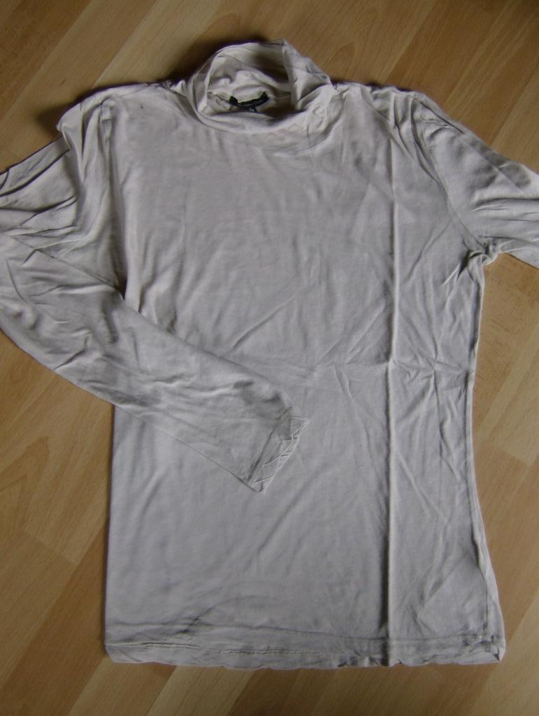 Trui met kol beige merk massimo dutti - maat m, Maat 38/40 (M), Massimo Dutti, Beige, Ophalen of Verzenden