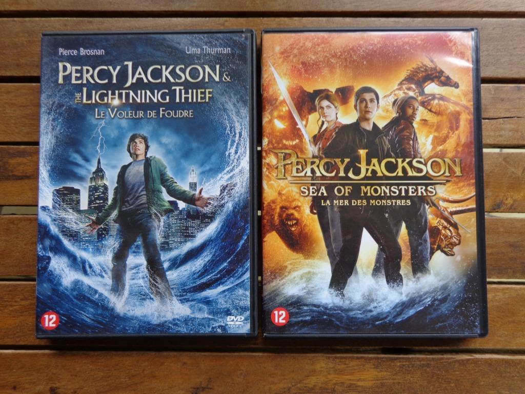 )))  Percy Jackson  1 & 2  //  Fantasy   (((, CD & DVD, DVD | Science-Fiction & Fantasy, Comme neuf, Fantasy, À partir de 12 ans