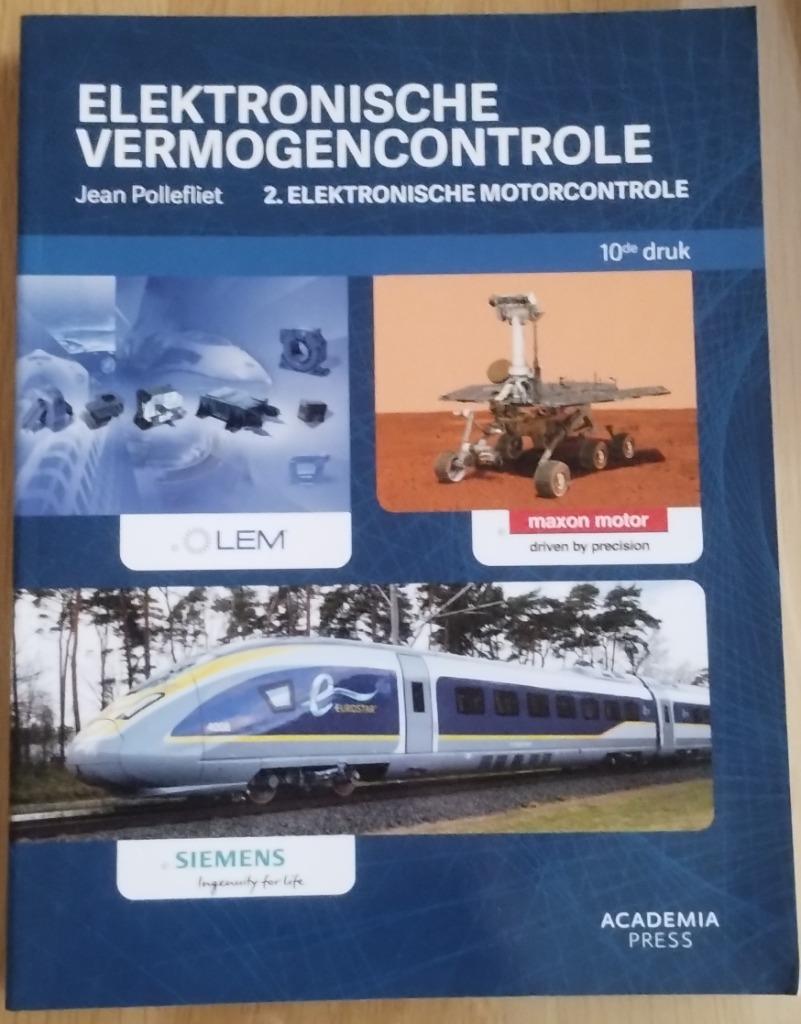 Elektronische vermogencontrole 2, Boeken, Ophalen, Zo goed als nieuw, Hoger Onderwijs, Jean Pollefliet