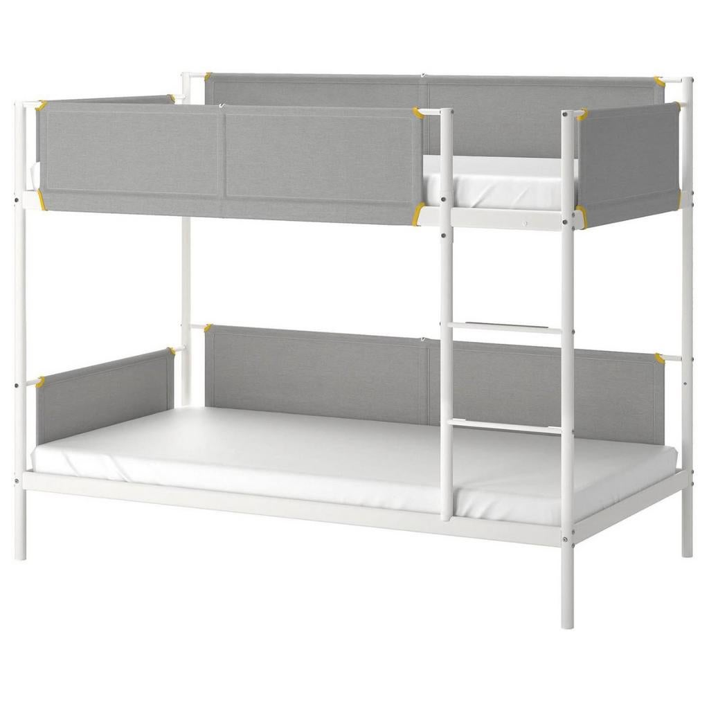 IKEA stapelbedden, Huis en Inrichting, Slaapkamer | Stapelbedden en Hoogslapers, Ophalen, Zo goed als nieuw, 200 cm, Stapelbed