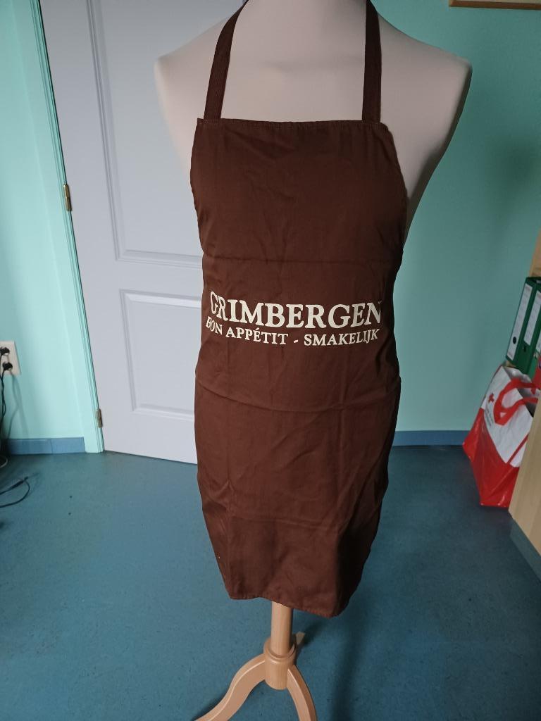 Grimbergen   schort, Ophalen of Verzenden, Zo goed als nieuw, Kleding, Overige merken