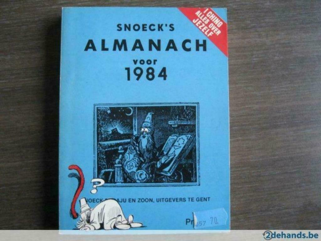 Snoeck's Almanach 1984, Ophalen of Verzenden, Zo goed als nieuw, Catalogus