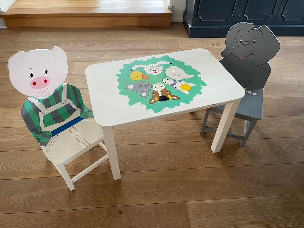 Petite table et ses deux chaises pour enfants, Enlèvement, Utilisé, Table(s) et Chaise(s)