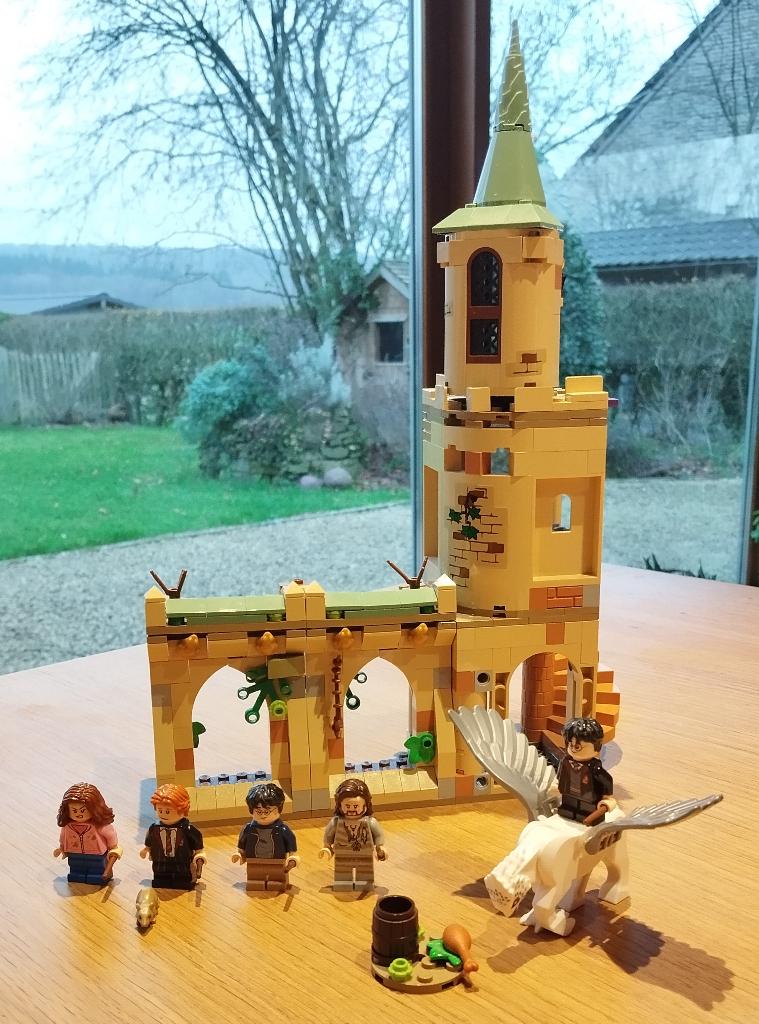 LEGO Château Harry Potter "La cour de Poudlard", Enlèvement ou Envoi, Lego, Ensemble complet, Harry Potter