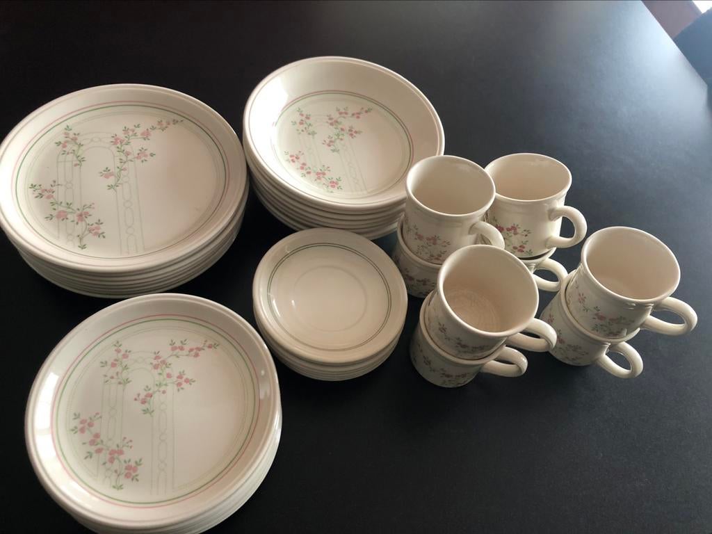 Service de table, Huis en Inrichting, Keuken | Servies, Ophalen, Gebruikt, Compleet servies