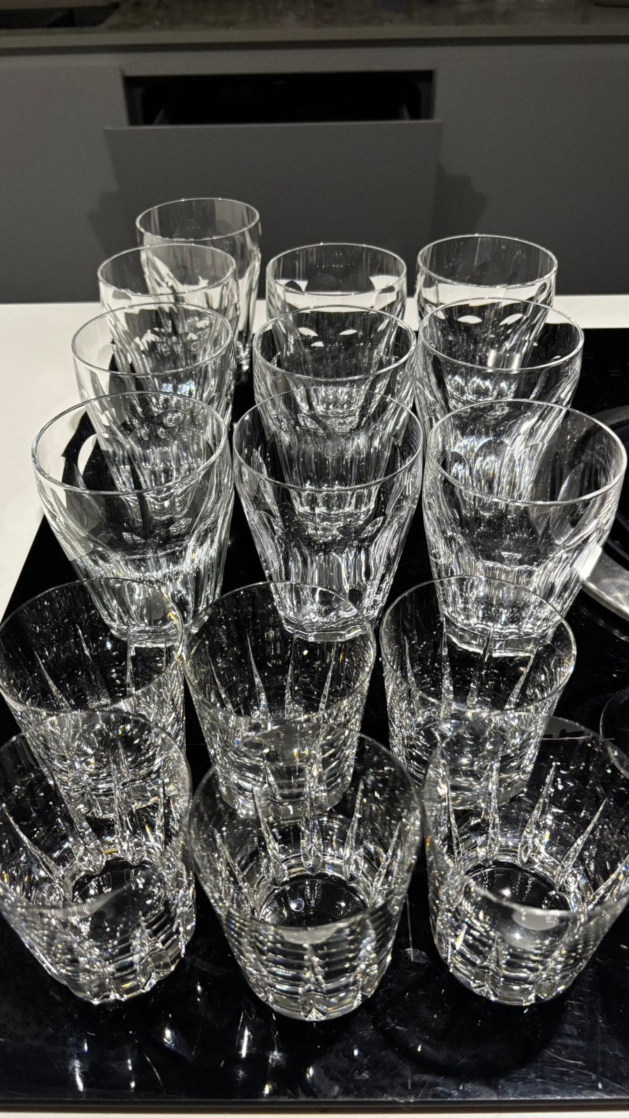 Echt kristallen glasservies, Antiek en Kunst, Ophalen