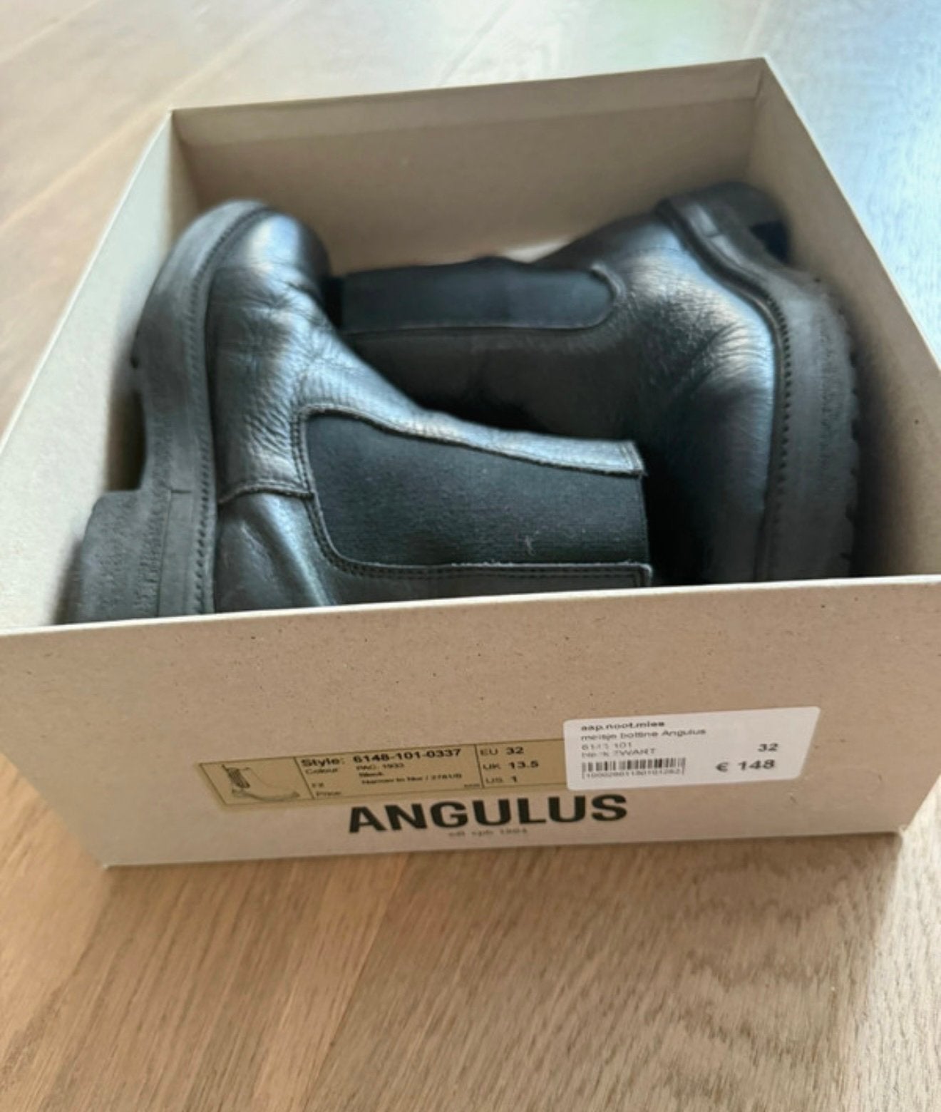 Leren botjes - angulus - maat 32, Ophalen, Meisje, Laarzen, Zo goed als nieuw