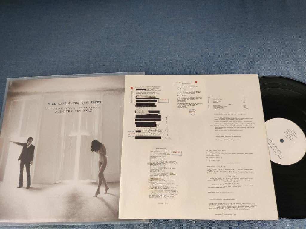 Nick Cave (push the sky away, perf st, 2013, eu, binnenhoes, Ophalen of Verzenden