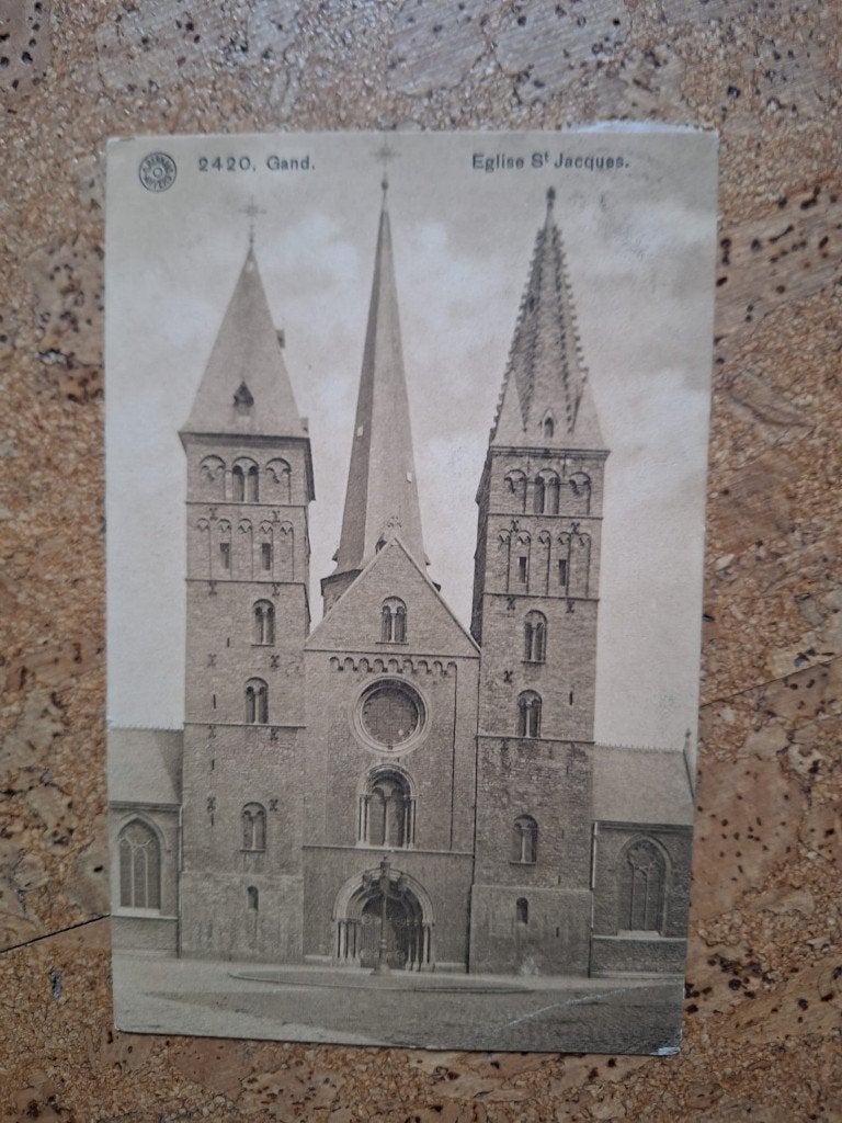 oude postkaart van Gent, Ophalen of Verzenden, 1940 tot 1960, Ongelopen, Oost-Vlaanderen