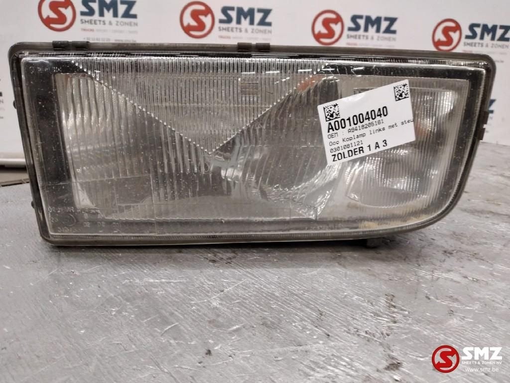 Occ Phare gauche avec support Mercedes Actros MP1, Utilisé, Mercedes-Benz, Éclairage