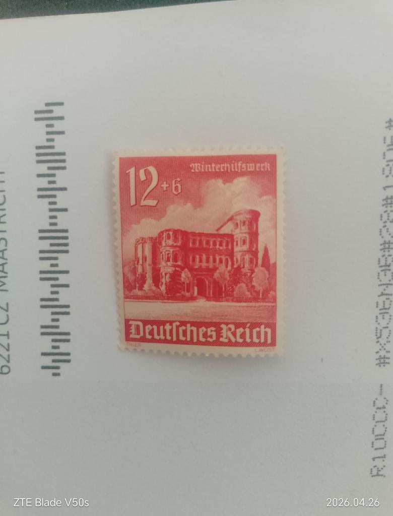 Timbres du Deutsches Reich, Enlèvement ou Envoi