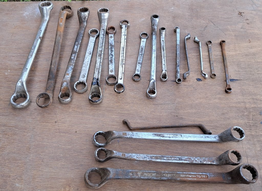 Ringsleutels en L sleutels, Enlèvement, Utilisé