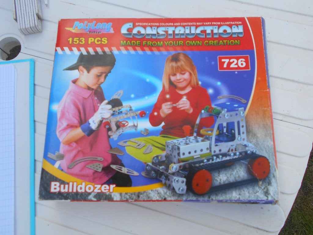bouwkit construction bulldozer, Ophalen of Verzenden, Nieuw