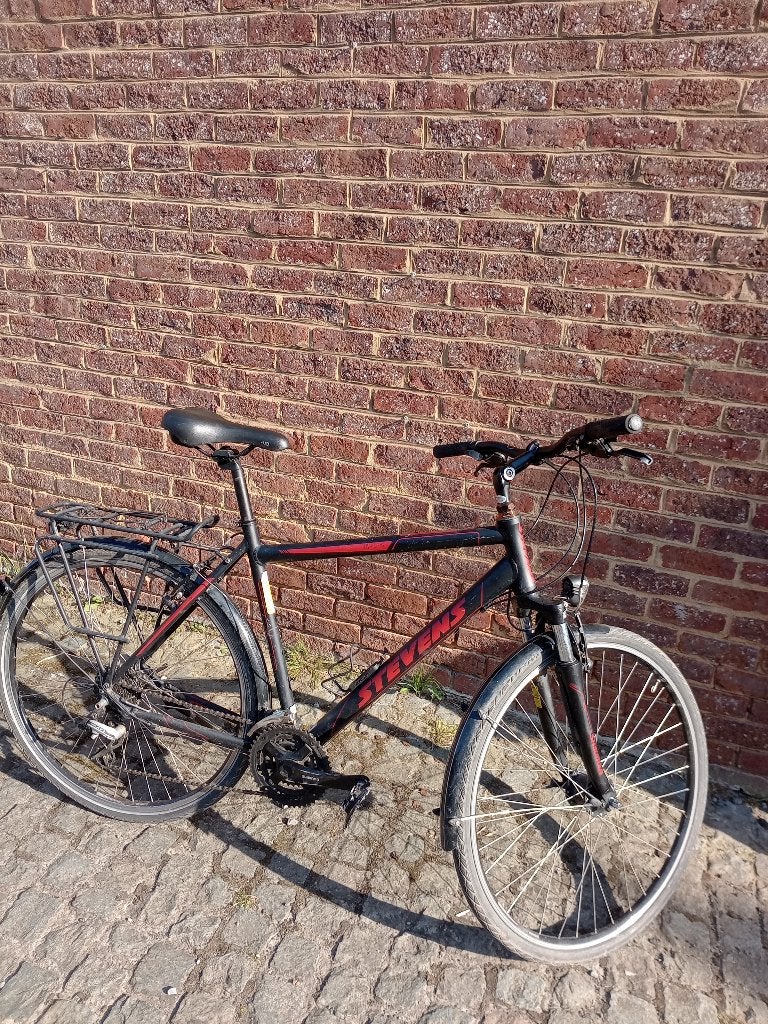 Vélo de ville, Fietsen en Brommers, Fietsen | Heren | Herenfietsen, Velgrem, Versnellingen, Zo goed als nieuw, 53 tot 57 cm