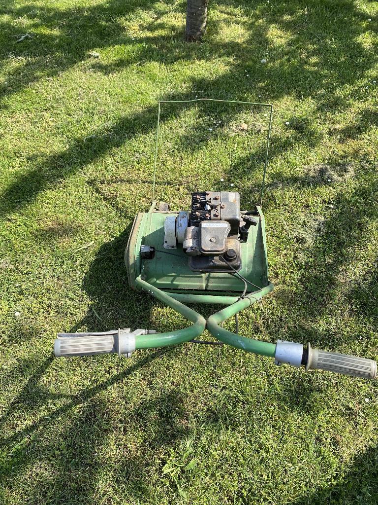 flandria grasmaaier, Tuin en Terras, Ophalen, Gebruikt, Balkmaaier, Opvangbak