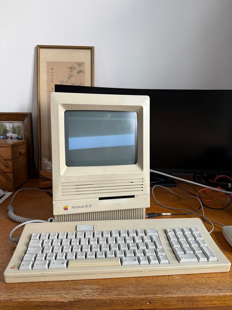 Apple Macintosh SE/30 SE30 16mb ram internal bluescsi, Computers en Software, Ophalen