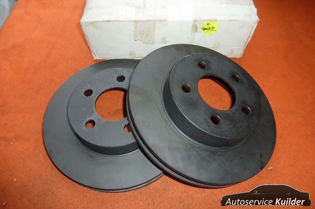 Remschijven voorzijde Jeep Cherokee 2001-2008 Nieuw Merk ABS, -, -, Neuf, Jeep