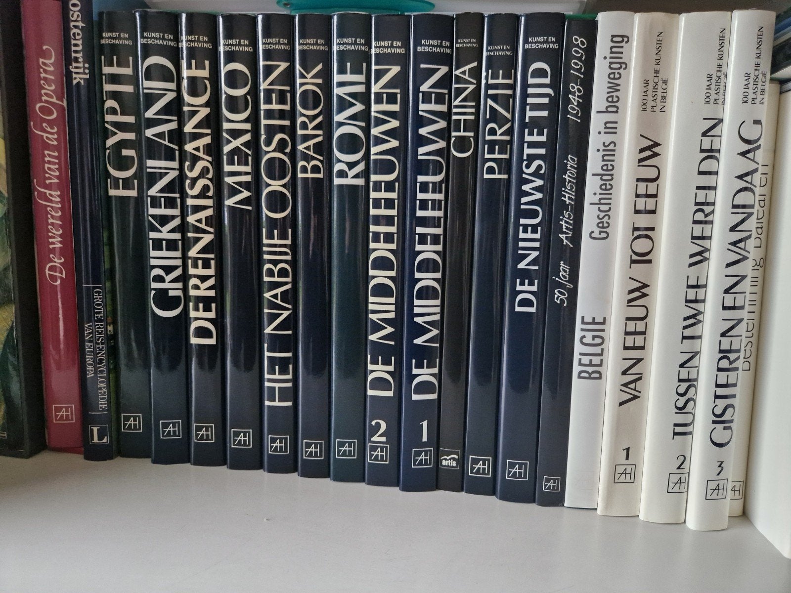 artis historia boeken, Ophalen, Zo goed als nieuw