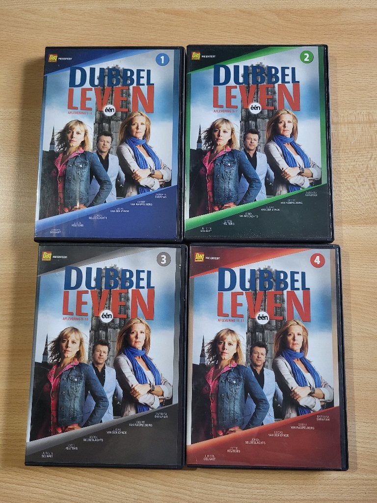 dvd dubbel leven, CD & DVD, DVD | Drame, Autres genres, Enlèvement, Utilisé, Néerlandais