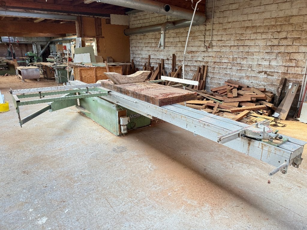paneelzaagmachine, Ophalen, Gebruikt