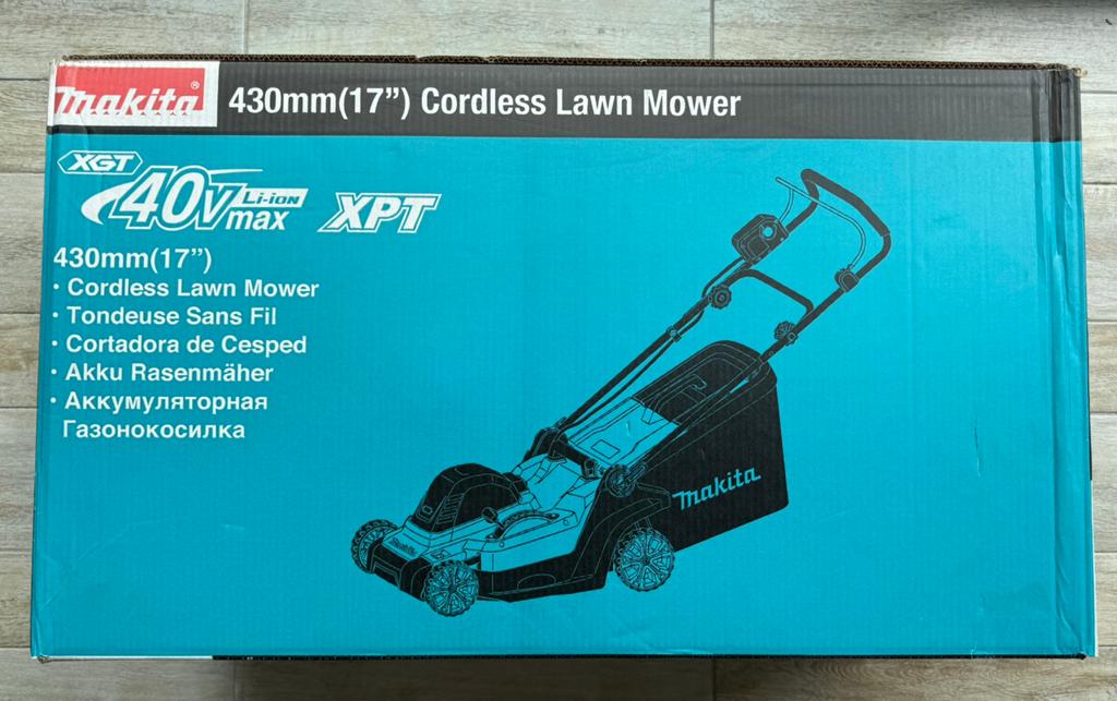 Tondeuse Makita lm004gm103 NEUVE + 2ème batterie et garantie, Neuf, Tondeuses à gazon sur batterie, Tondeuse rotative, Fonction de mulching