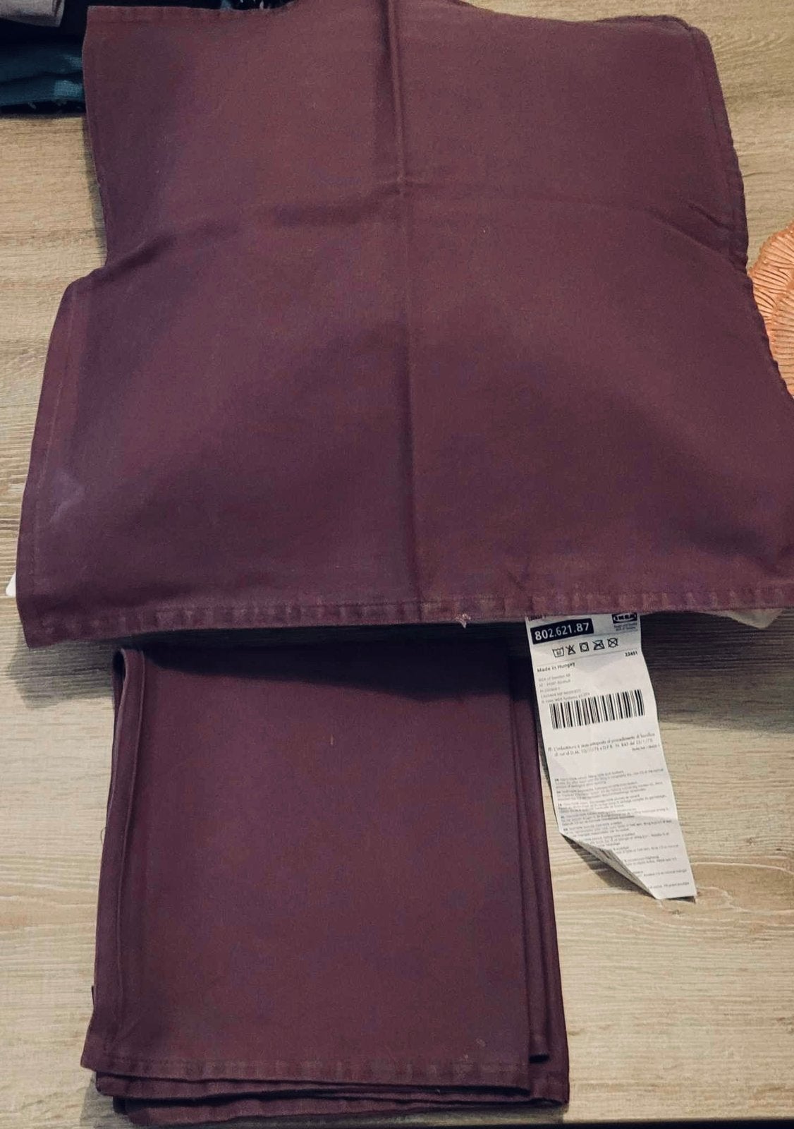 3 housses de coussin ikea, Enlèvement ou Envoi, Comme neuf, IKEA