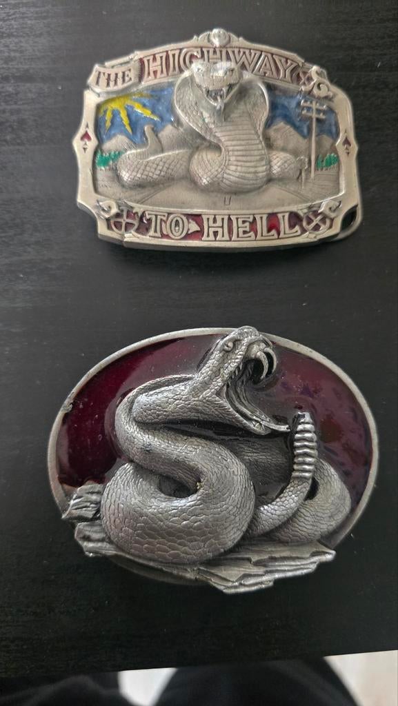 Buckle cobra 2x, Kleding | Heren, Riemen en Ceintuurs, Ophalen