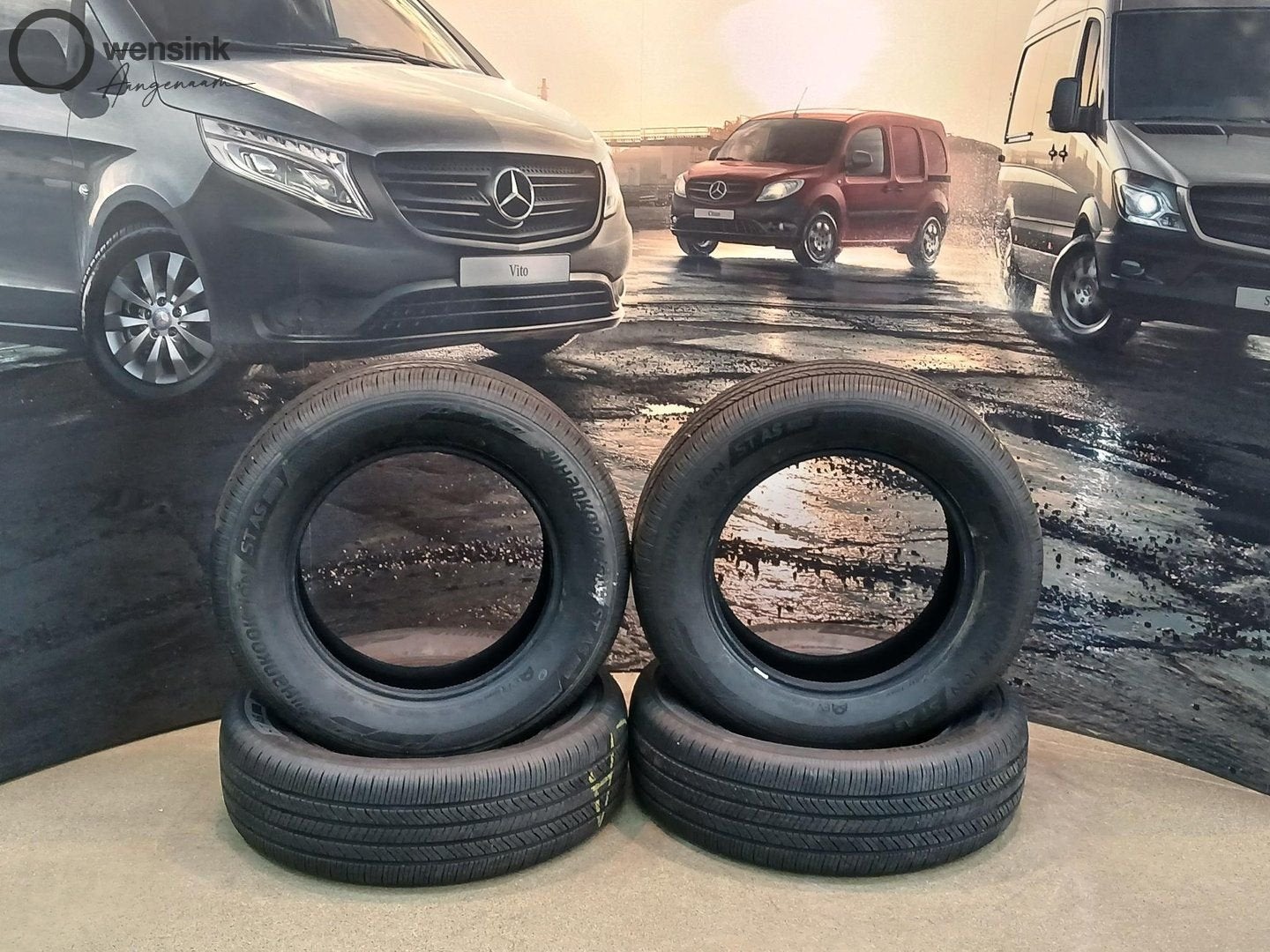 Zomerbandenset 225/65R17 Hankook Ion ST AS Suv Demo (#923), Véhicule de tourisme, Pneus été, -, Utilisé