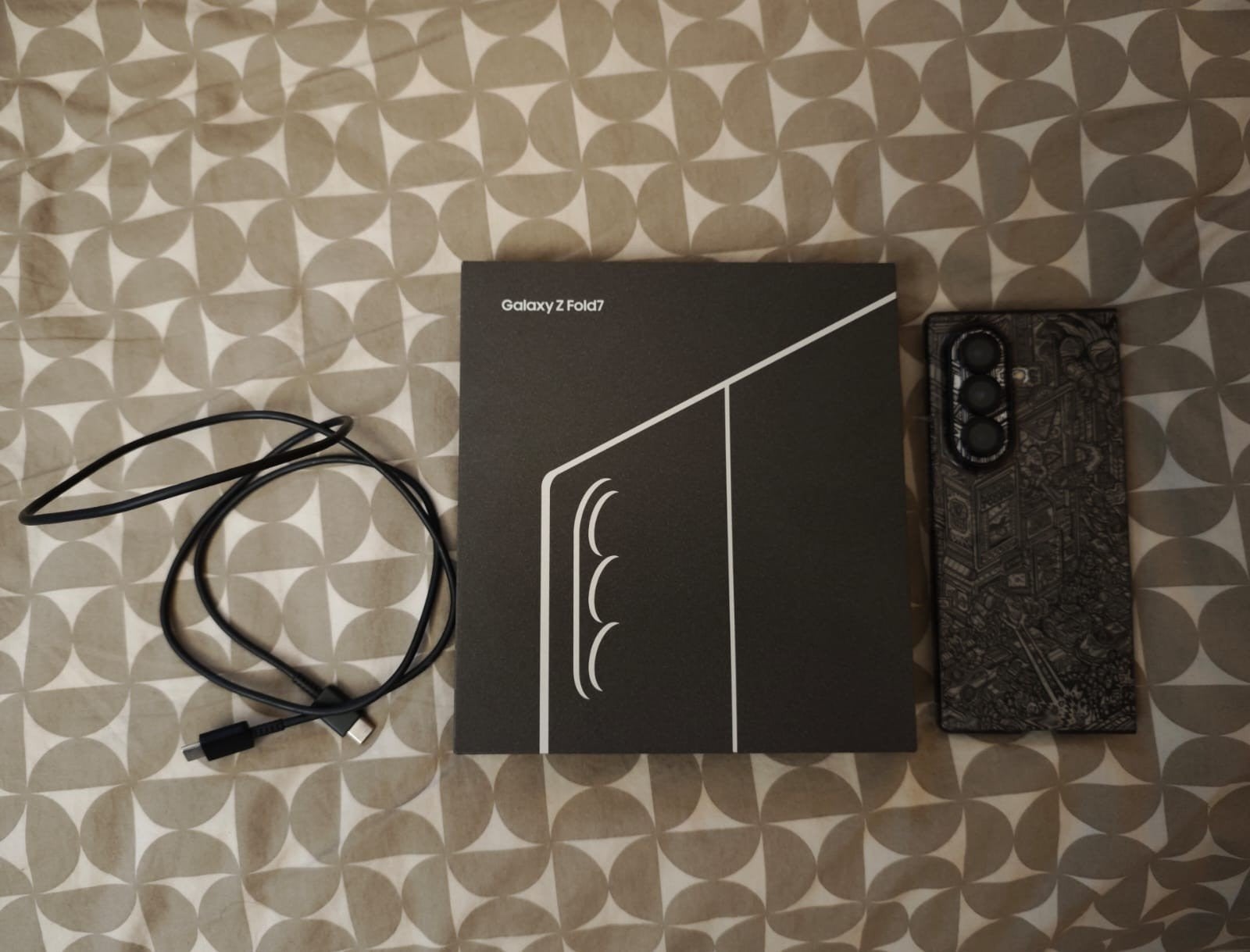 Samsung z fold 7 512 giga black exchange, Ophalen