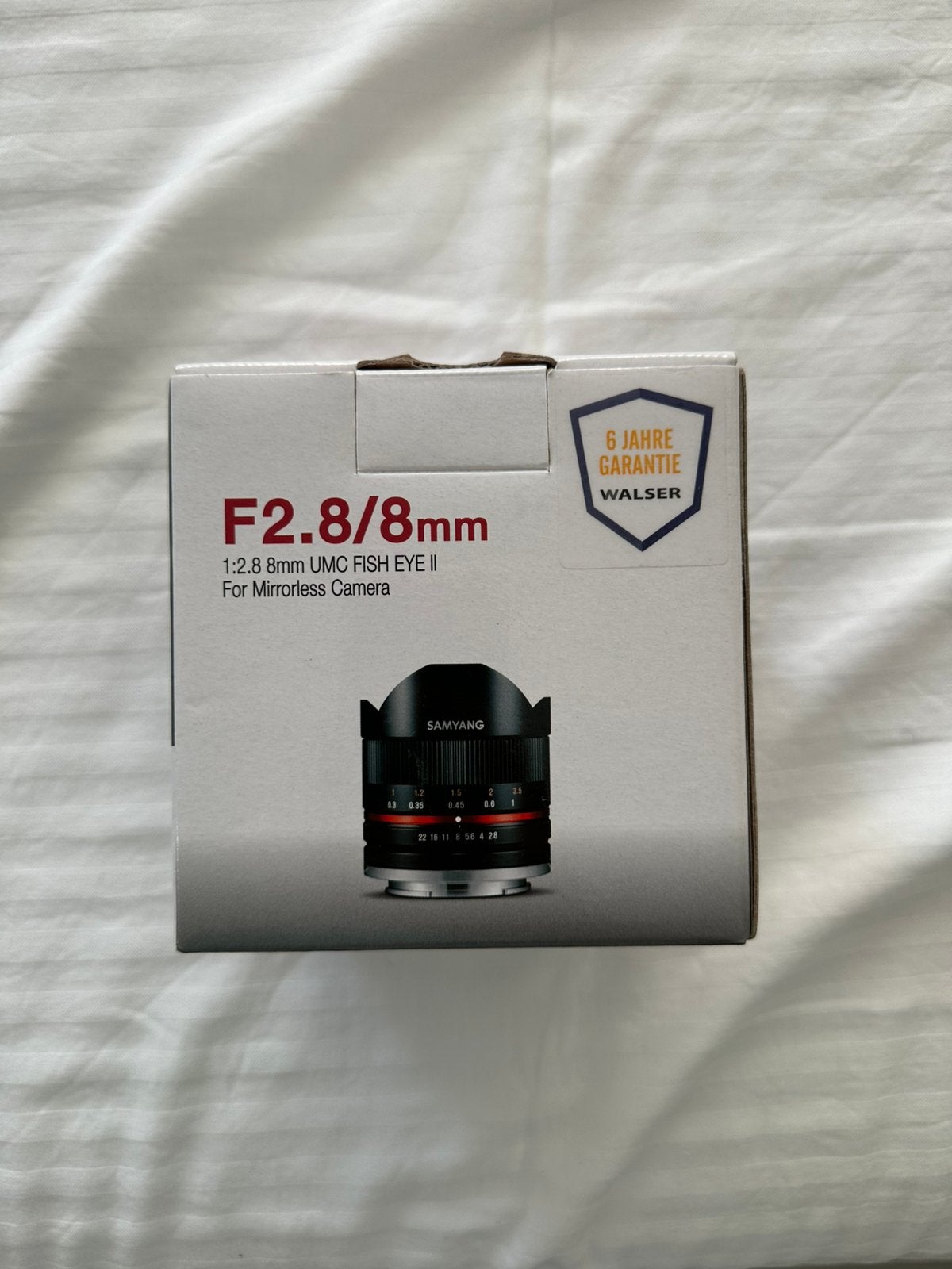 Samyang 8mm f2.8, Enlèvement, Comme neuf, Samyang, Objectif fisheye