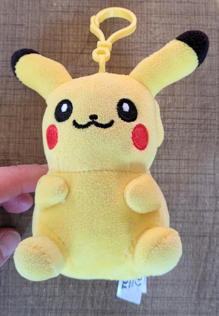 Pokémon sleutelhanger/ knuffelpopje: Pikachu, Overige merken, Geel, Overige typen, Ophalen of Verzenden