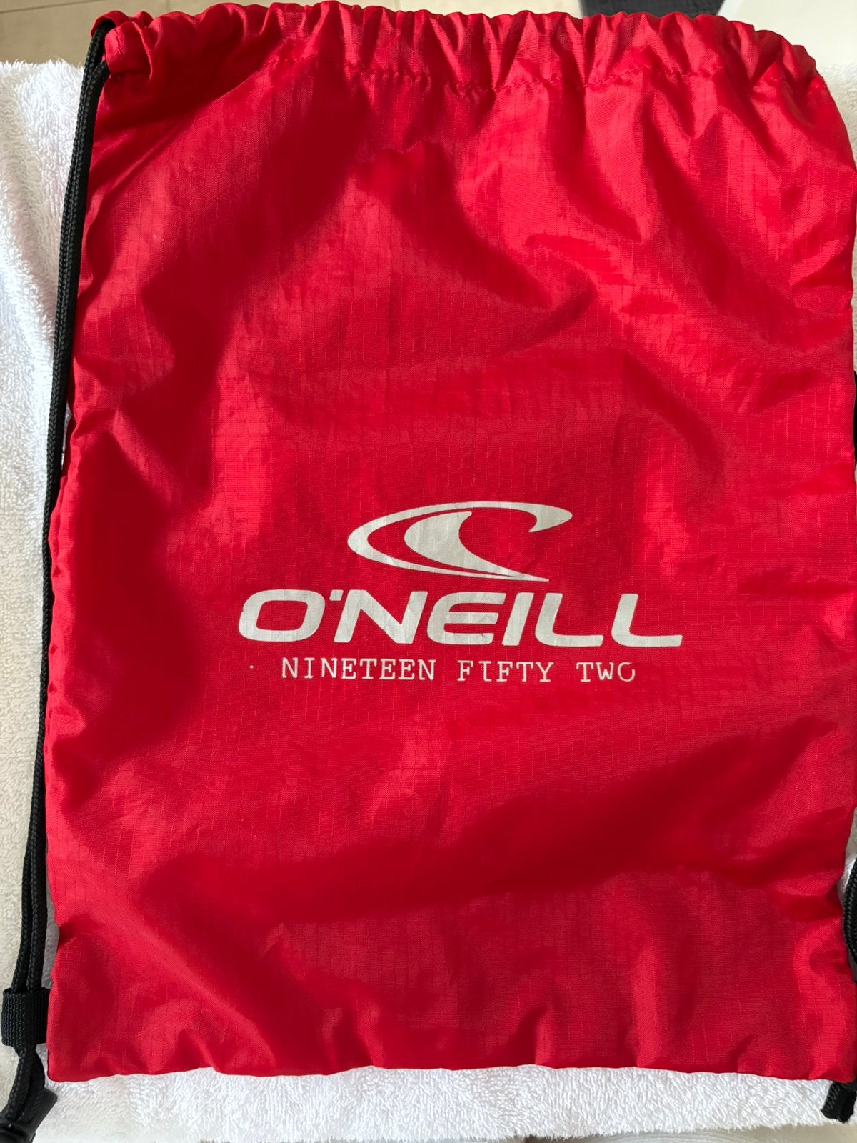 Turnzak O’Neill met koorden en binnenin zakje, nieuwstaat, Ophalen of Verzenden, Zo goed als nieuw, Unisex kinderen
