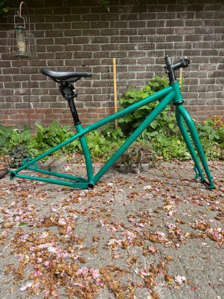 Surly Karate Monkey Frameset S, Vélos & Vélomoteurs, Vélos | VTT & Mountainbikes, Utilisé, Autres marques, Enlèvement ou Envoi