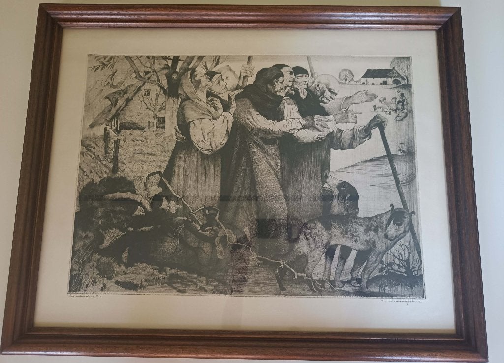kunstwerk van Maurice Langaskens, Enlèvement