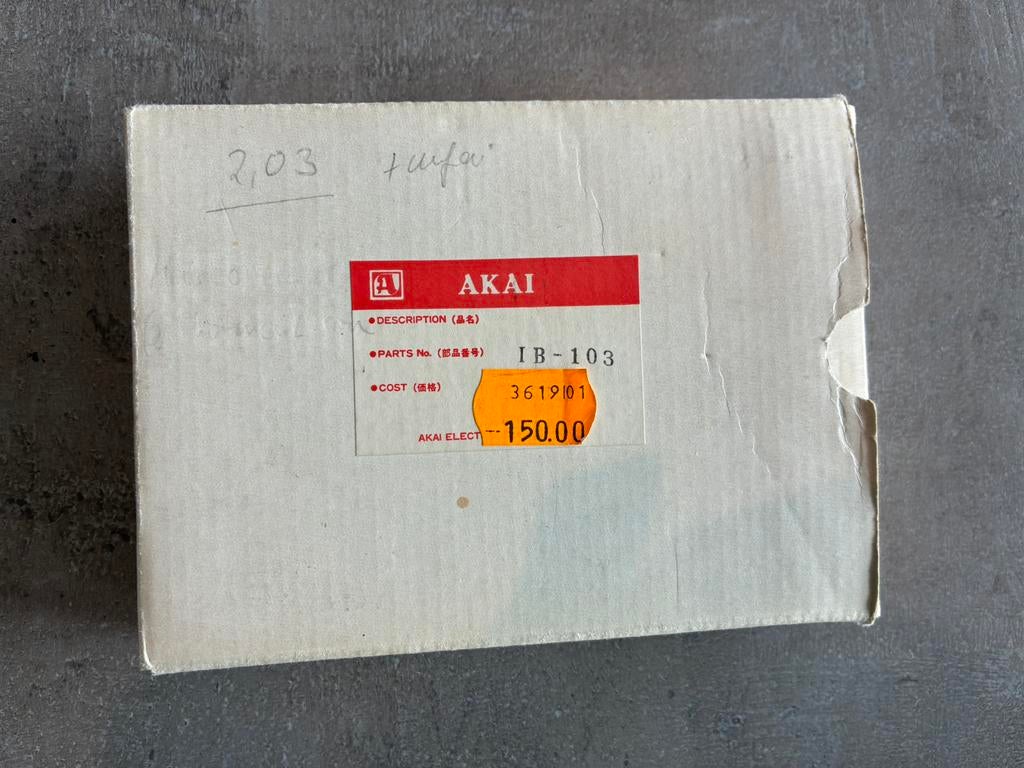 Akai IB-103 SCSI kaart voor sampler, Enlèvement ou Envoi, Comme neuf