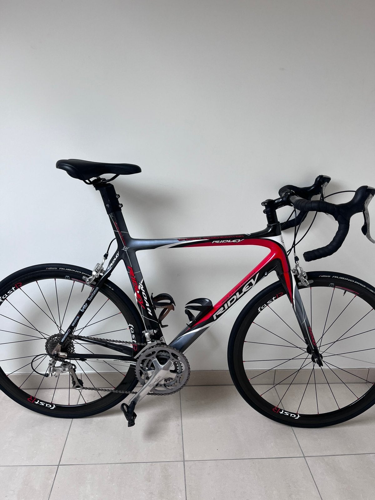Ridley Noah full carbon ultegra lotto davitamon, Ophalen, Zo goed als nieuw, Carbon, Velgrem
