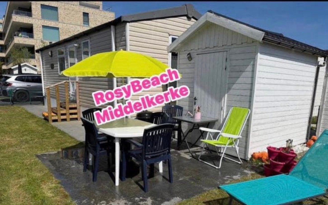 A vendre caravane résidentielle a 600 m dela côte belge, Caravanes & Camping, Enlèvement ou Envoi