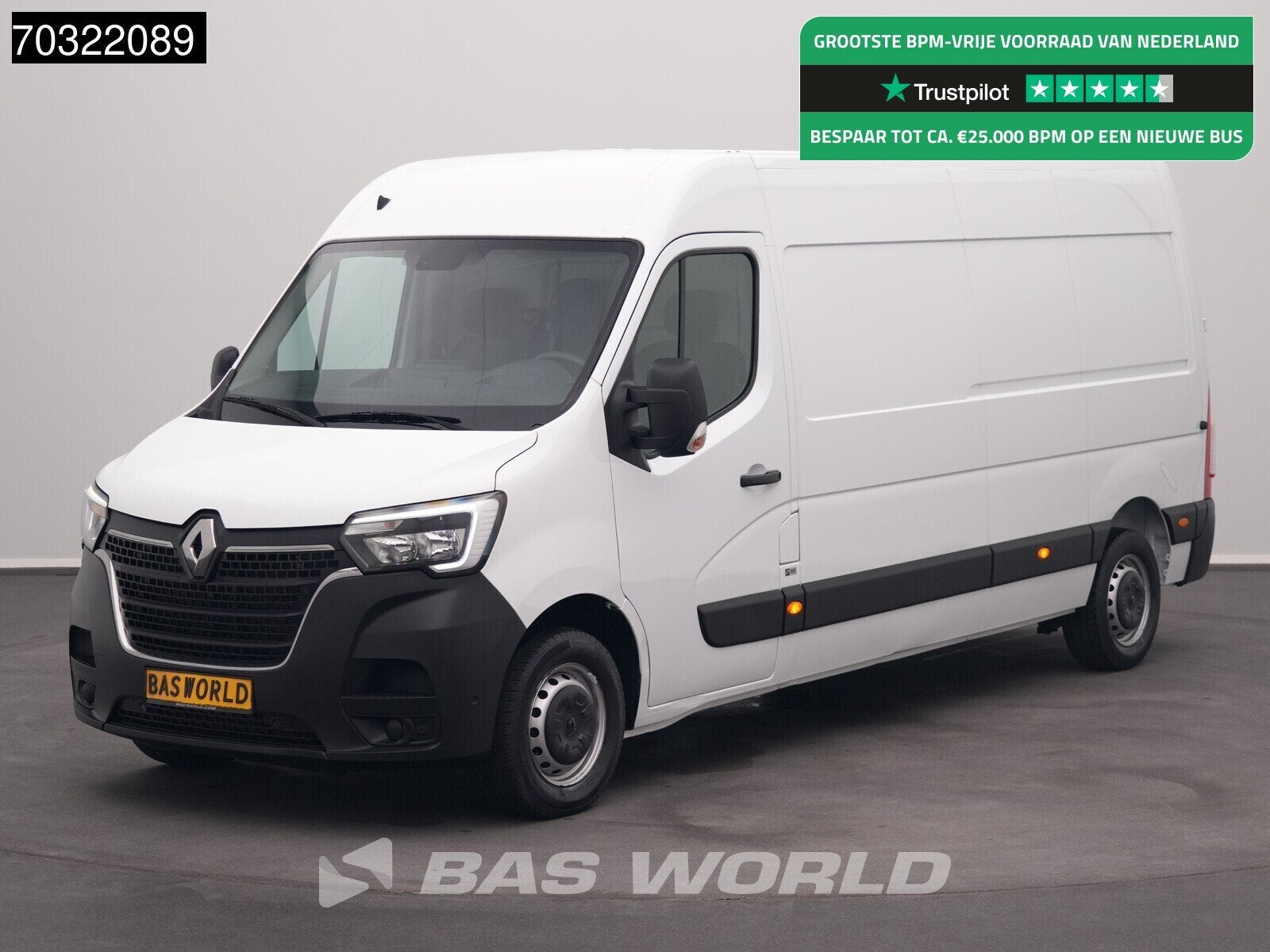 Renault Master 135PK L3H2 LED Airco Cruise Parkeersensoren v, Achat, Euro 6, Entreprise, 2500 kg